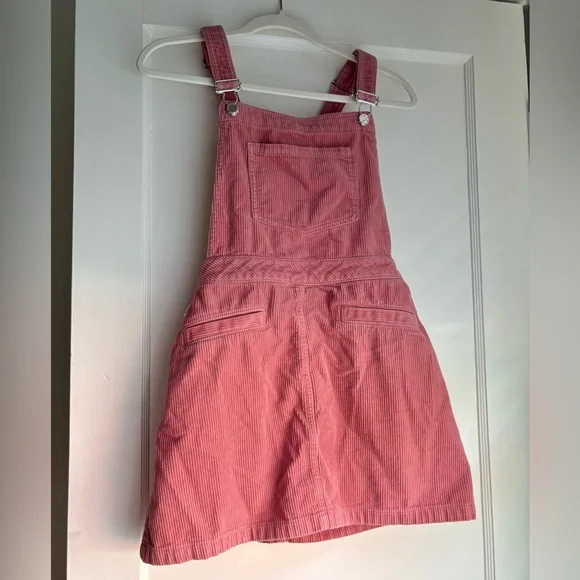 H&M Pink Corduroy Jumper Dress - Picture 1 of 4